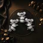 Schlüsselanhänger / Magnet / Ruhestifter "Schlabbi" - Koala