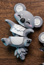 Schlüsselanhänger / Magnet / Ruhestifter "Schlabbi" - Koala