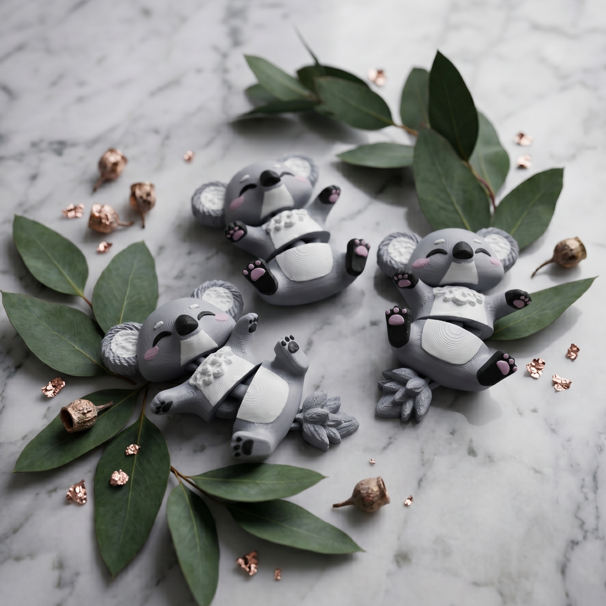 Schlüsselanhänger / Magnet / Ruhestifter "Schlabbi" - Koala