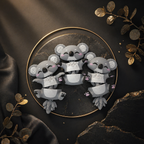 Schlüsselanhänger / Magnet / Ruhestifter "Schlabbi" - Koala