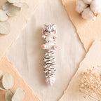 Schlüsselanhänger / Magnet / Ruhestifter "Schlabbi" - Tiger